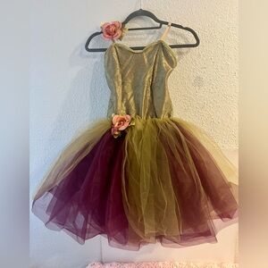 Girls Curtain Call Ballet Dance Costume Tutu size